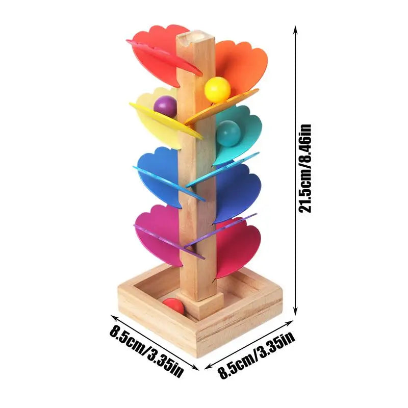 Wooden Rainbow Music Tree