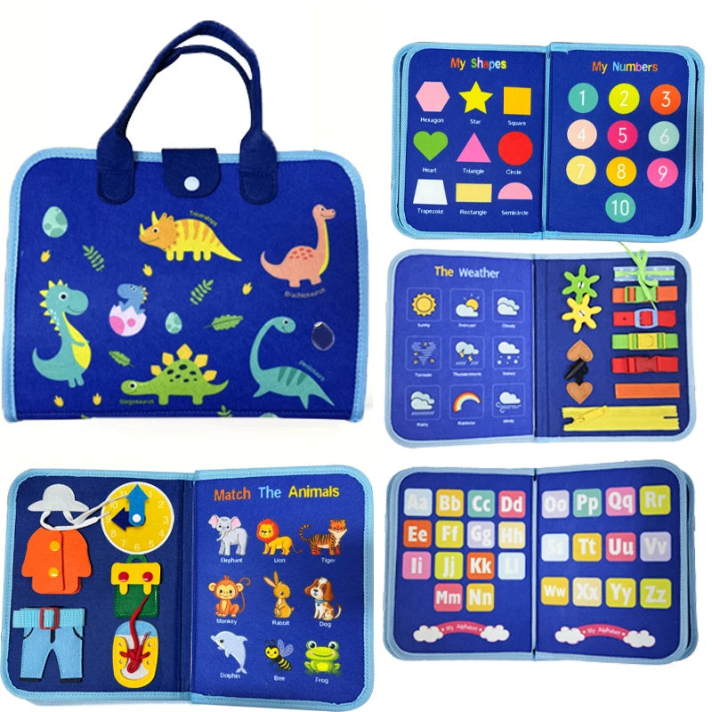 Toddler Montessori Sensory Board