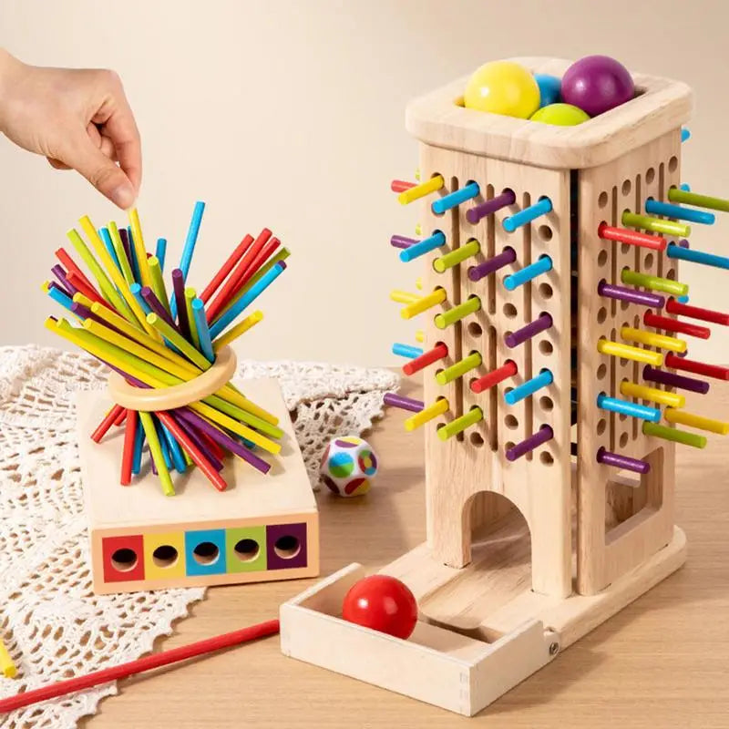 Wooden Sticks Stacking Game