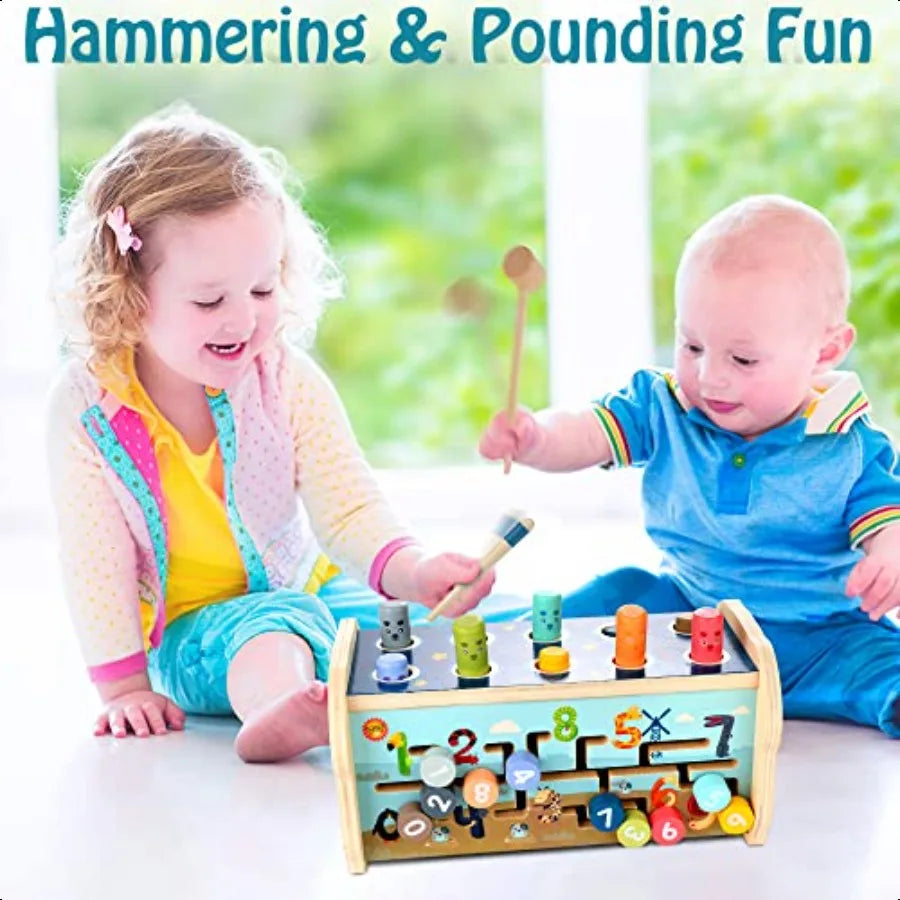 Montessori Musical Pounding Bench