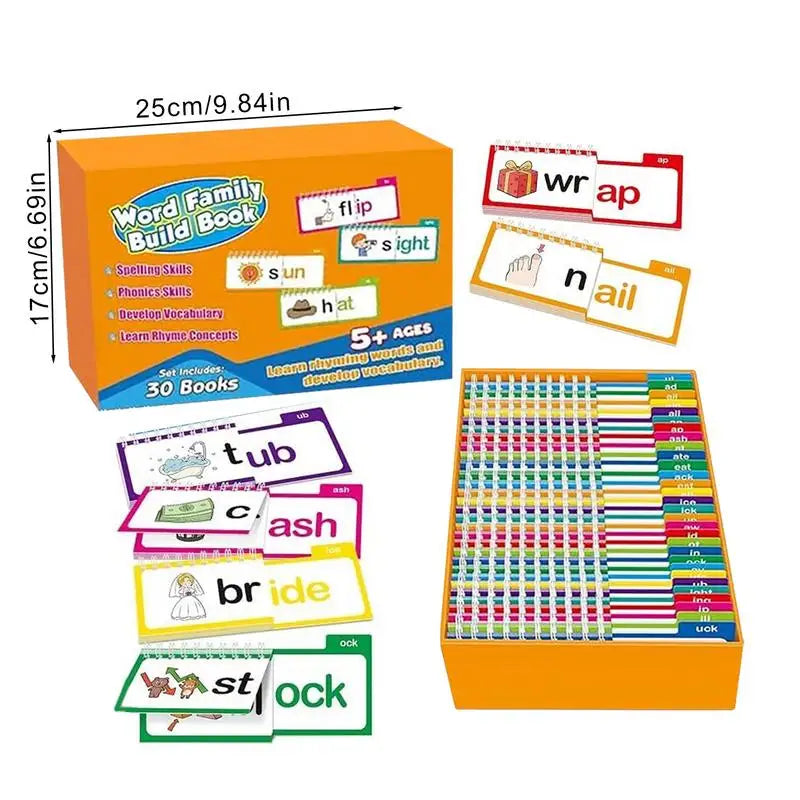 Word Family Build Book