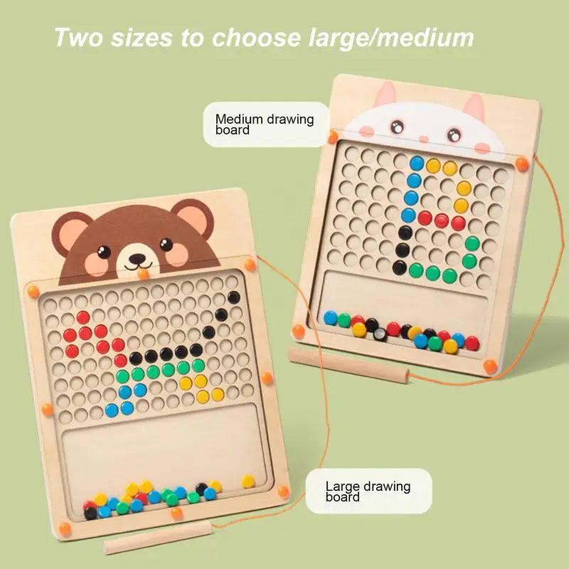 Wooden Magnetic Drawing Board