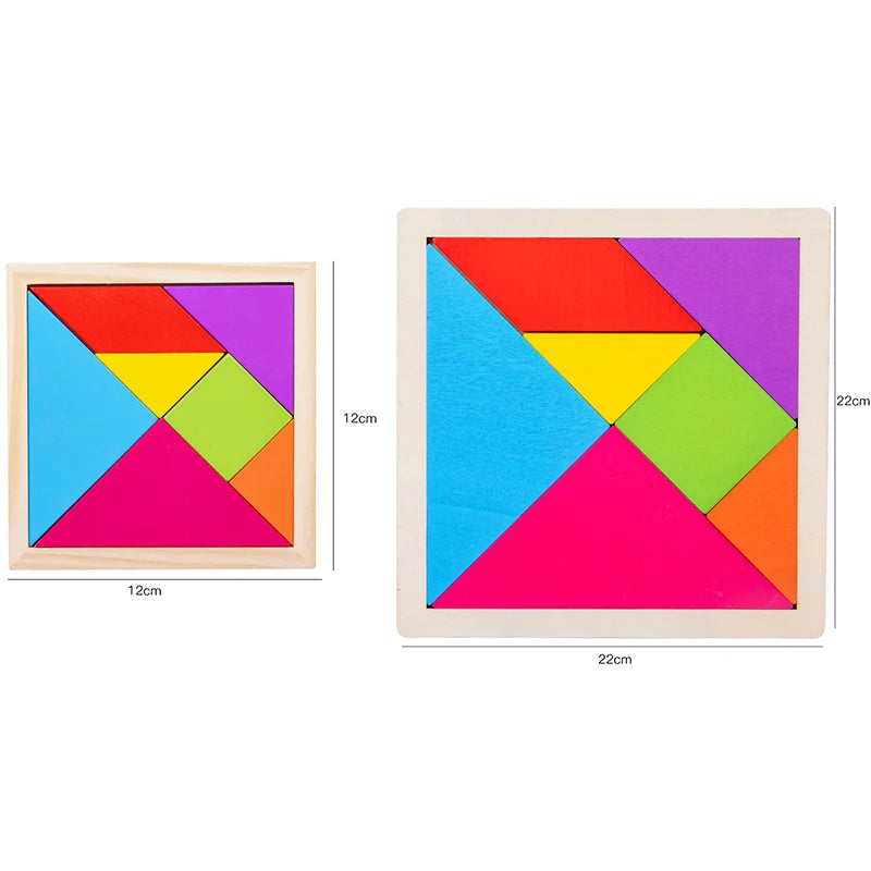 Wooden Tangram Puzzle