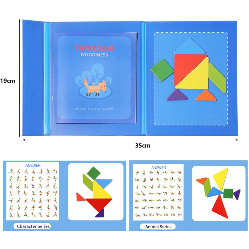 Wooden Tangram Puzzle