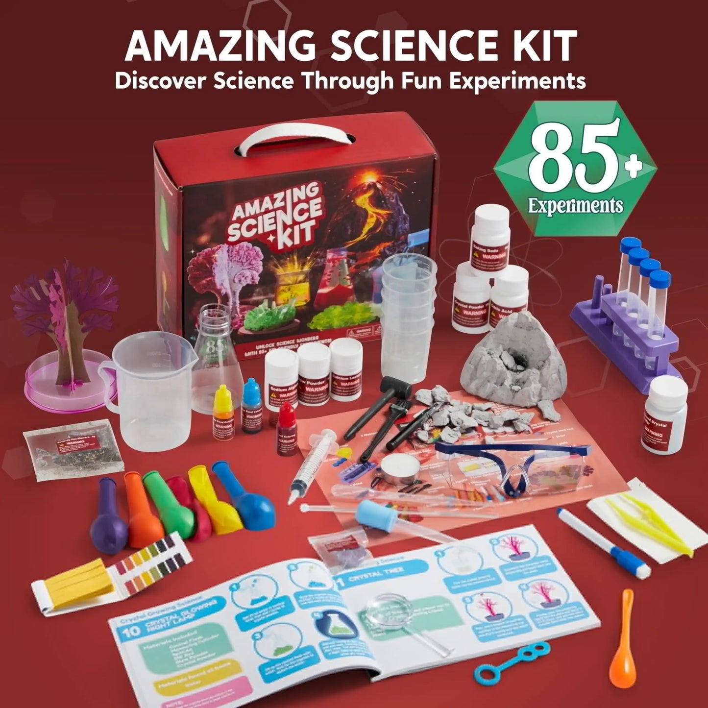 Amazing Science Kit 85+ Experiments