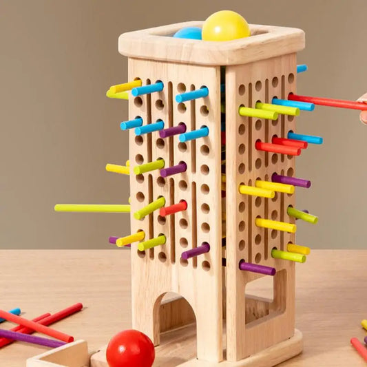 Wooden Sticks Stacking Game