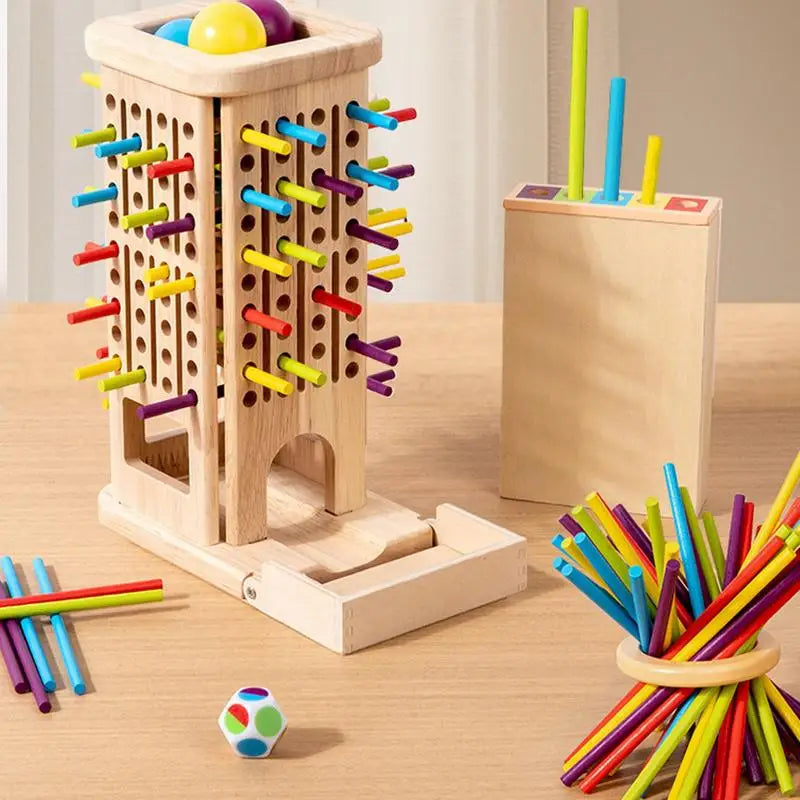 Wooden Sticks Stacking Game