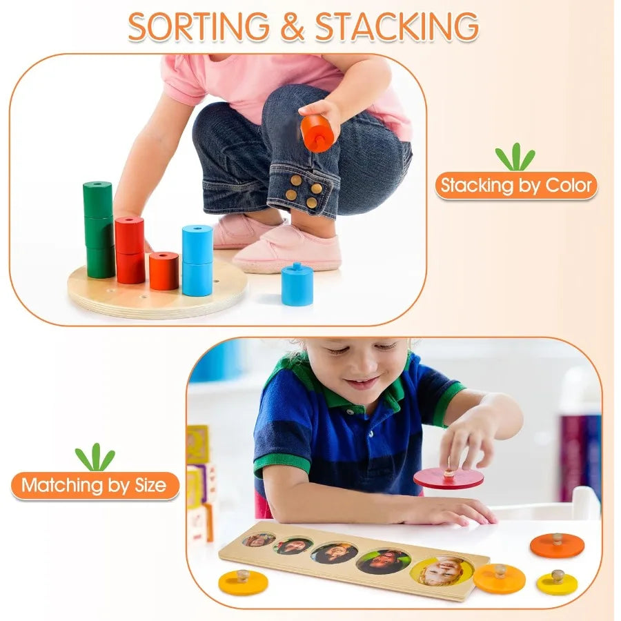 9-1 Wooden Montessori Play Kit