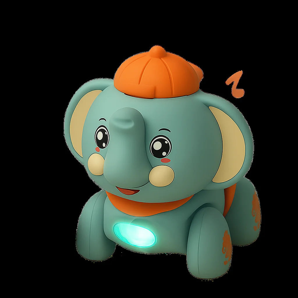 Walking Elephant with Dancing Lights & Music