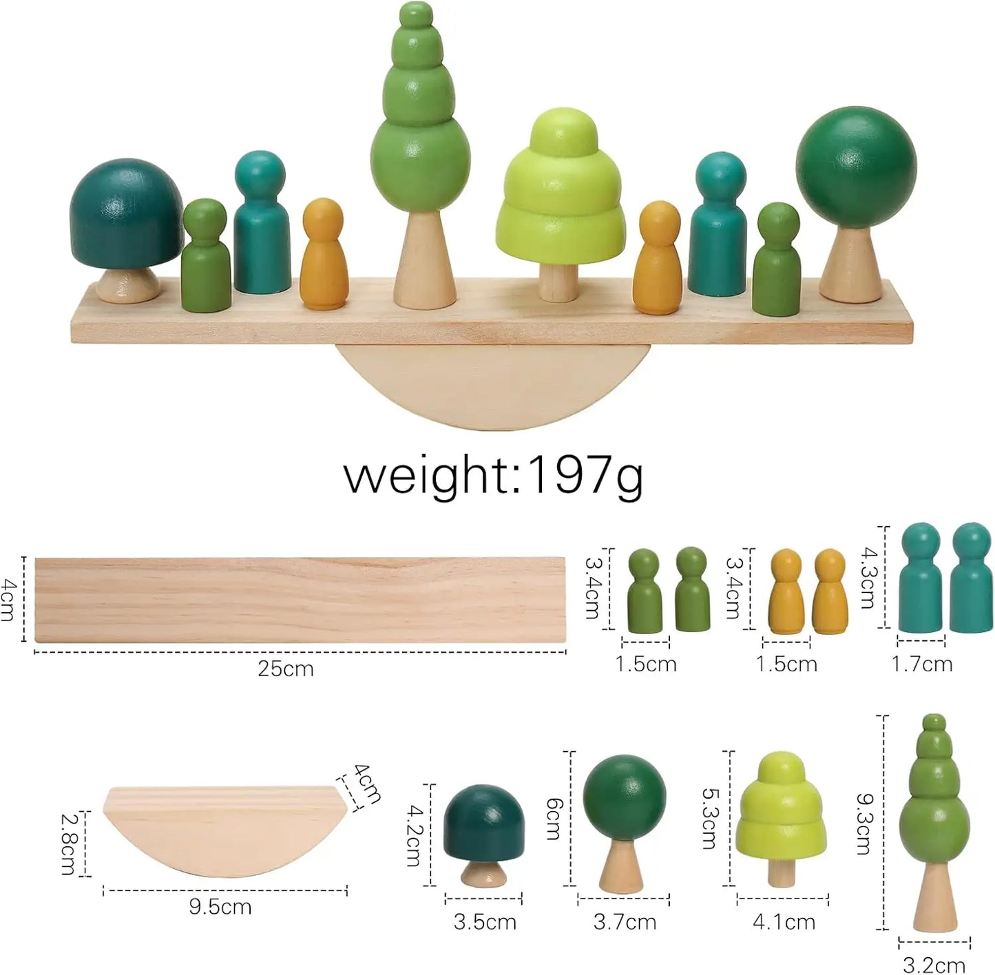 Wooden Tree Balance Toy