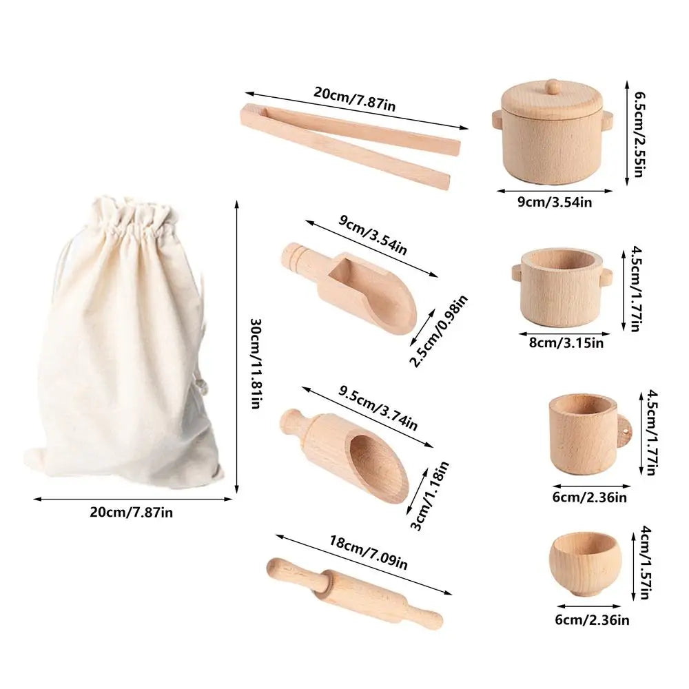 9-Piece Sensory Bin Tools