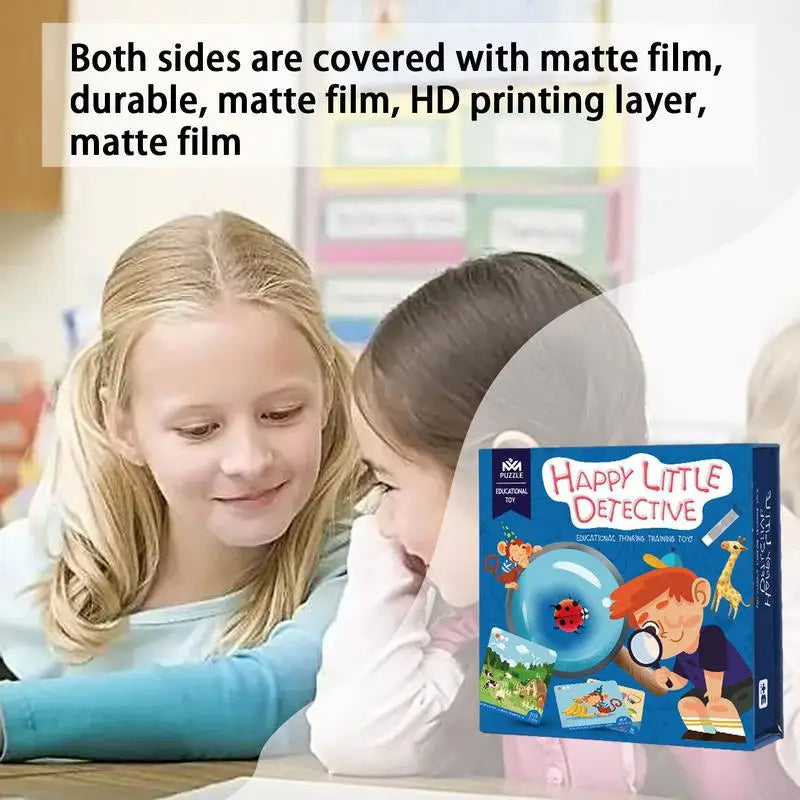 Happy Little Detective Memory Game