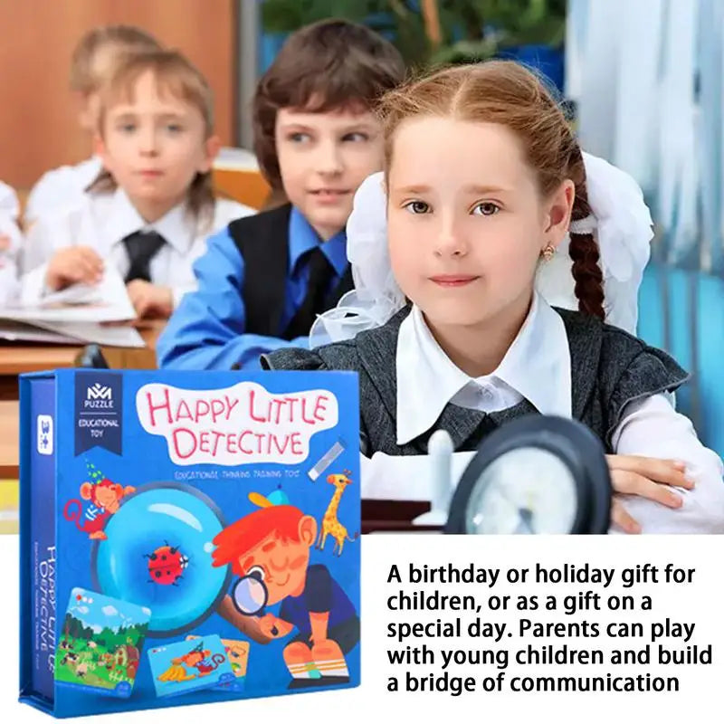 Happy Little Detective Memory Game