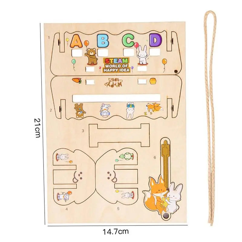 Wooden Word Spelling Game