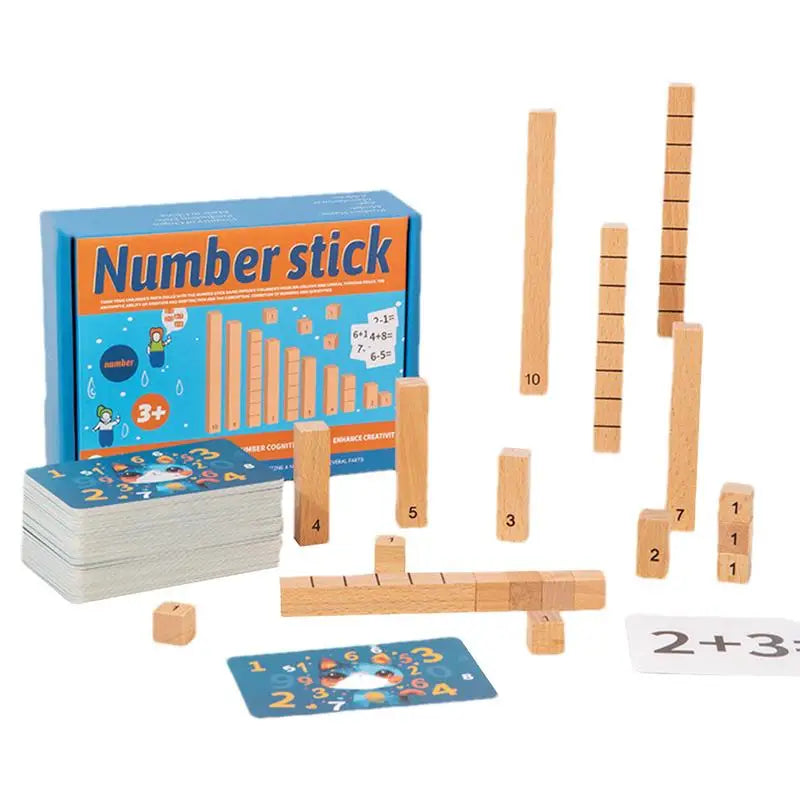 Wooden Odorless Math Blocks