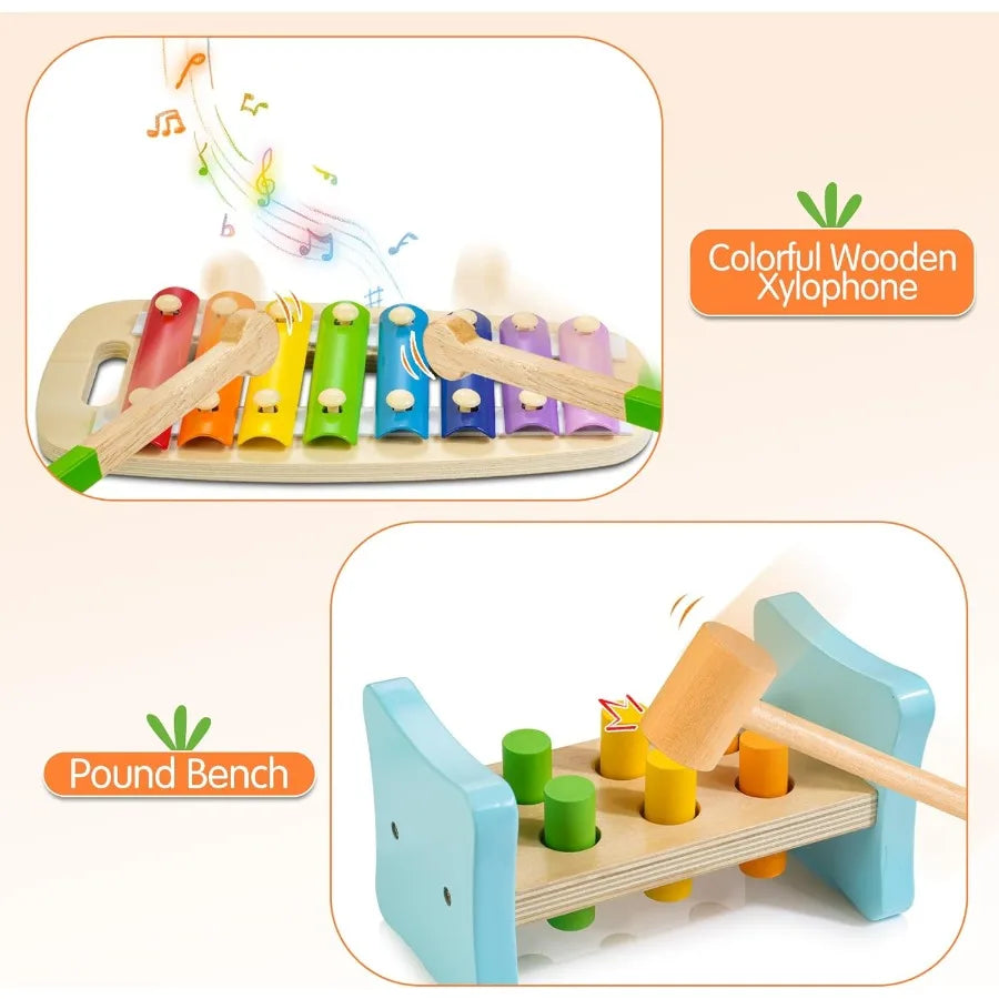9-1 Wooden Montessori Play Kit