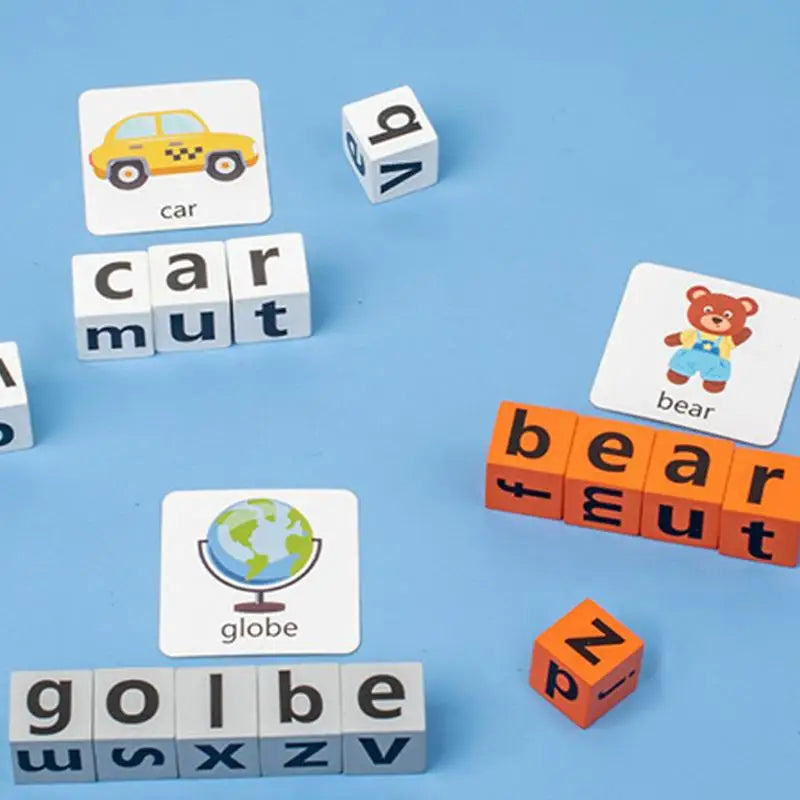 Wooden Spelling Block