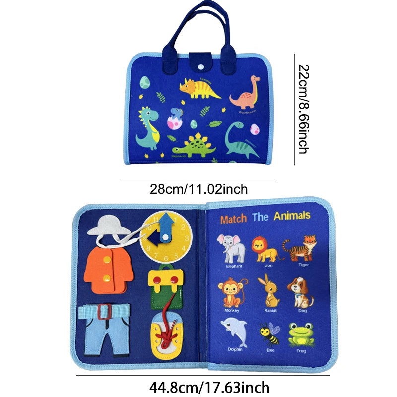 Toddler Montessori Sensory Board