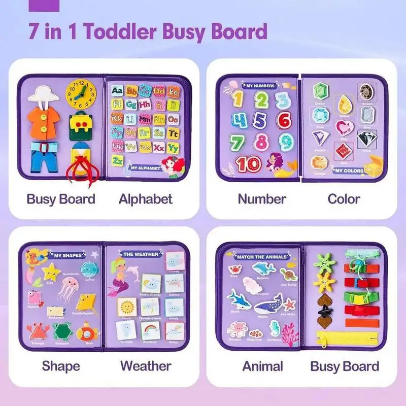 Toddler Sensory Board