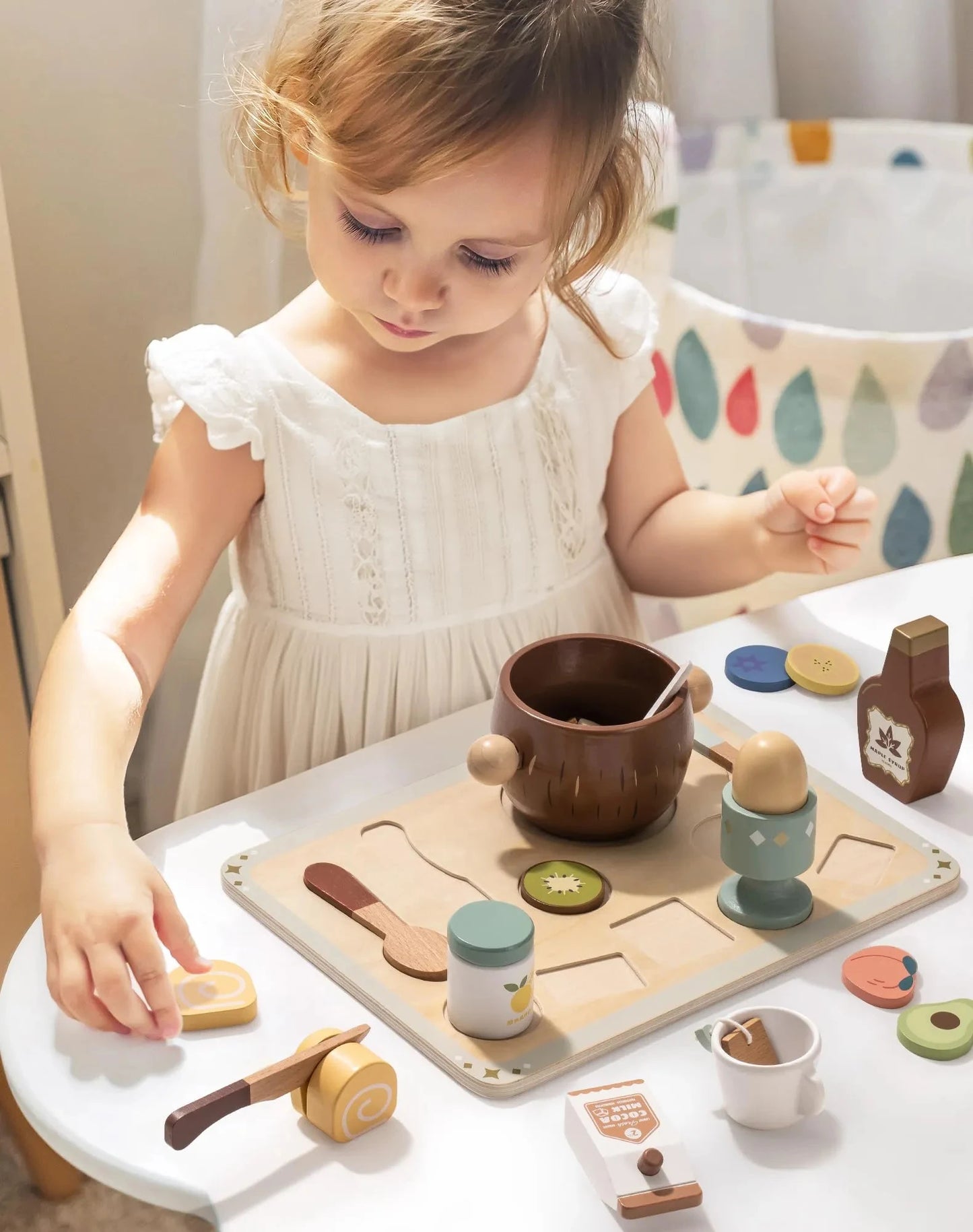 Robud Wooden Play Food Set