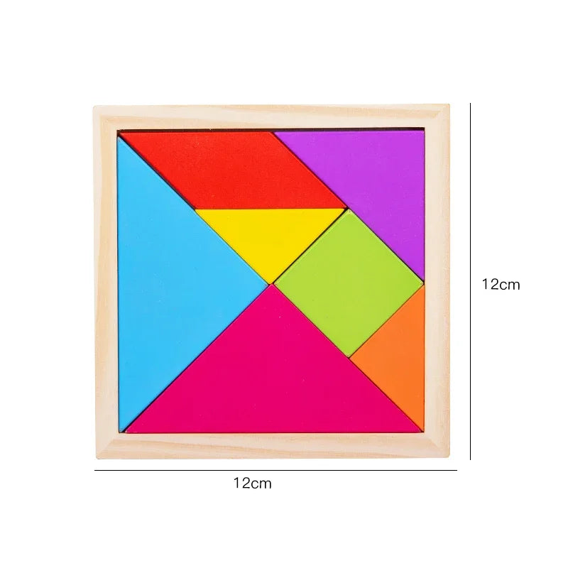 Wooden Tangram Puzzle