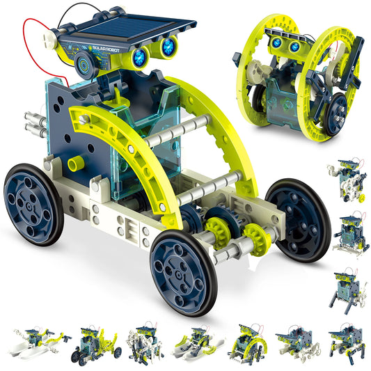 Hot Bee 12-in-1 Solar Robot Kit