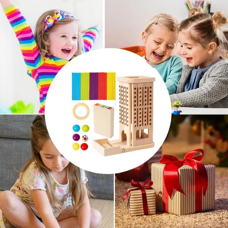 Wooden Sticks Stacking Game