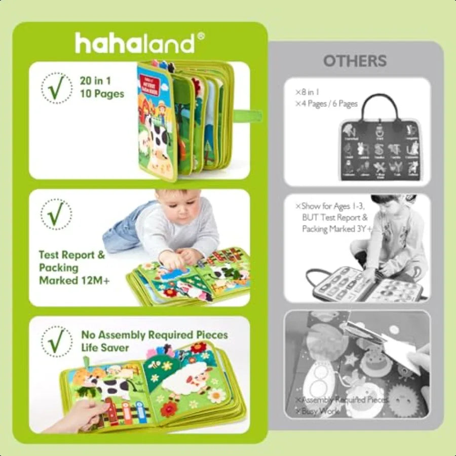 Busy Board for Babies & Toddlers