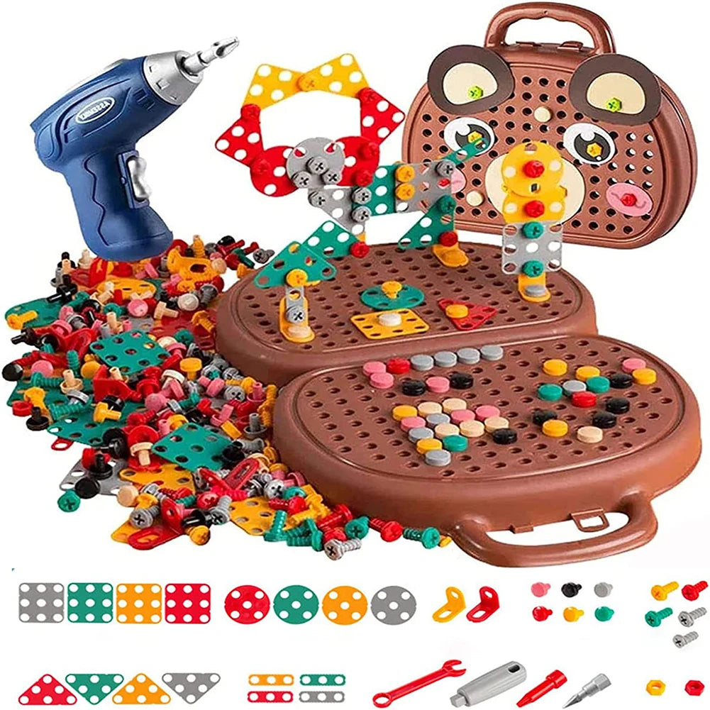 204-Piece Mosaic Puzzle Toy