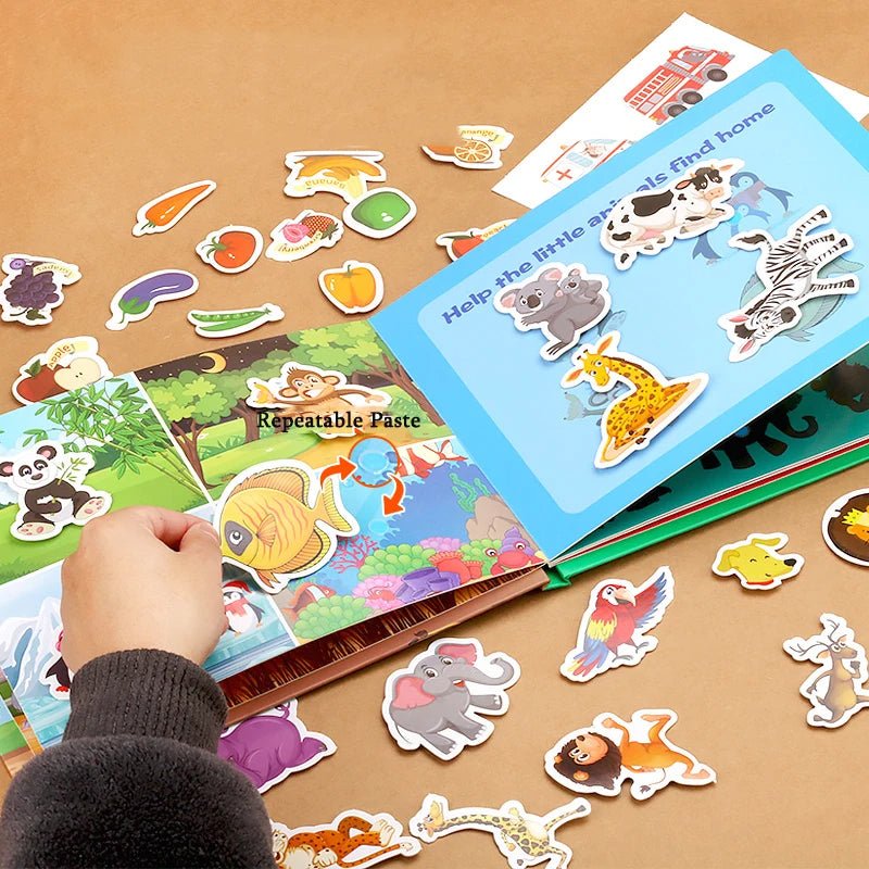 📘 Montessori Baby Busy Book - JOYFULBLOCKS