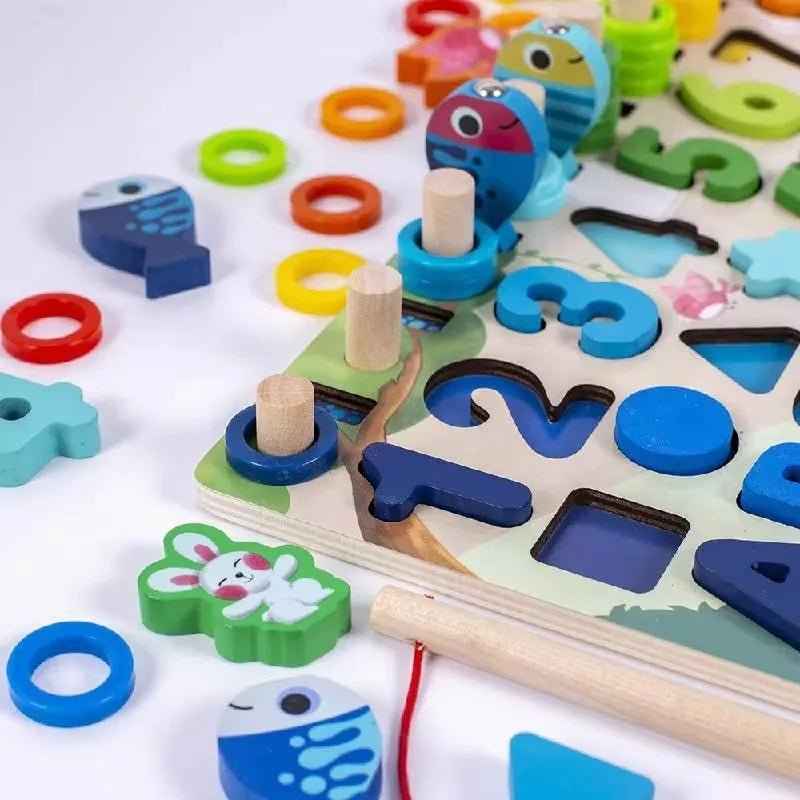 Montessori Wooden Puzzle - JOYFULBLOCKS
