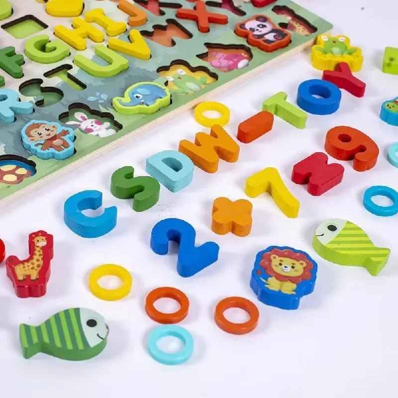 Montessori Wooden Puzzle - JOYFULBLOCKS