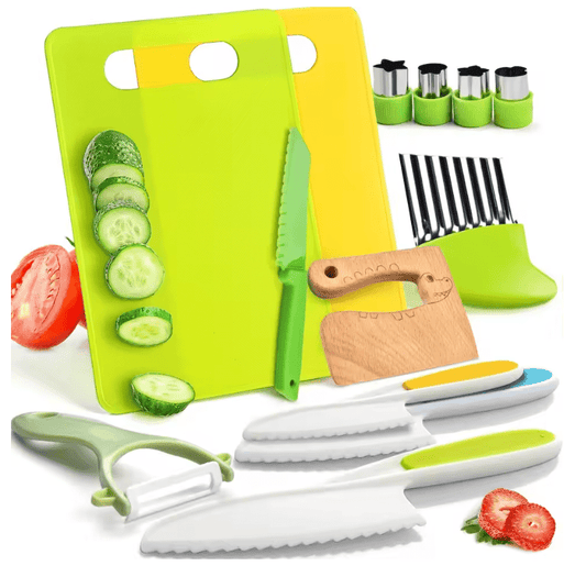 13 - Piece Montessori Kitchen Set - JOYFULBLOCKS