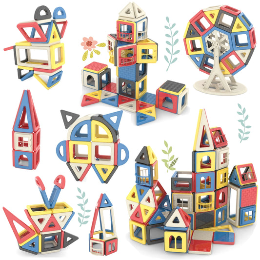 149-Piece Magnetic Tiles Set