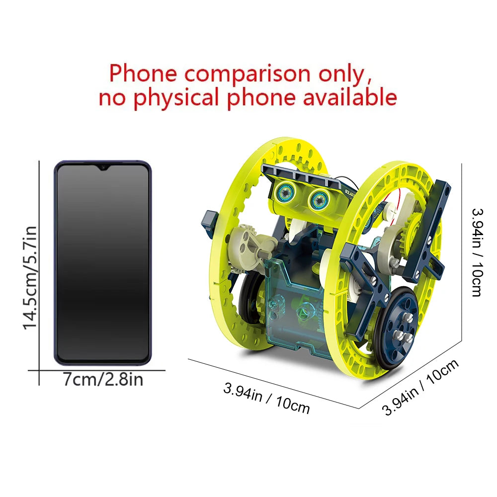 Hot Bee 12-in-1 Solar Robot Kit