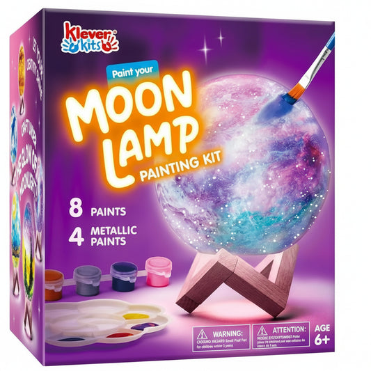 Paint Your Moon Lamp Kit