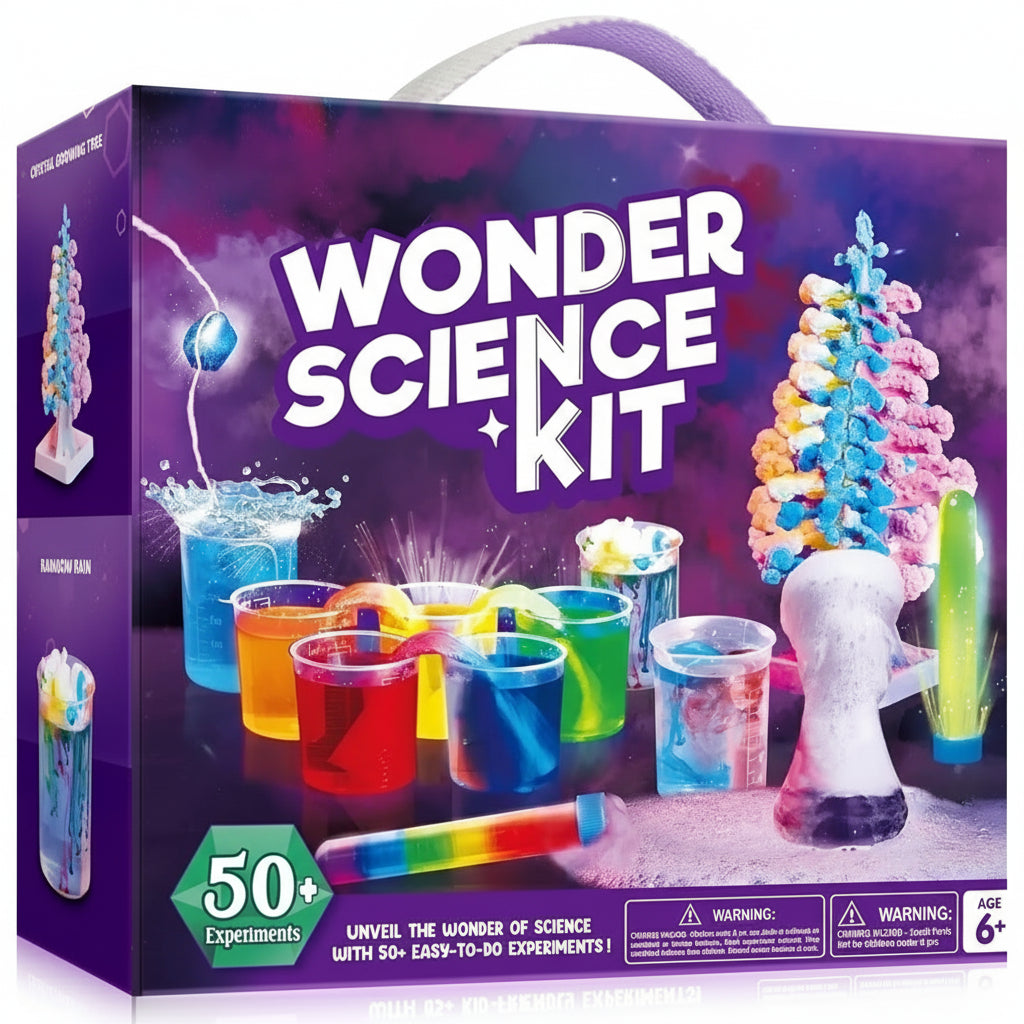 Joyfy Wonder Science Kit 50+ Chemistry Experiments