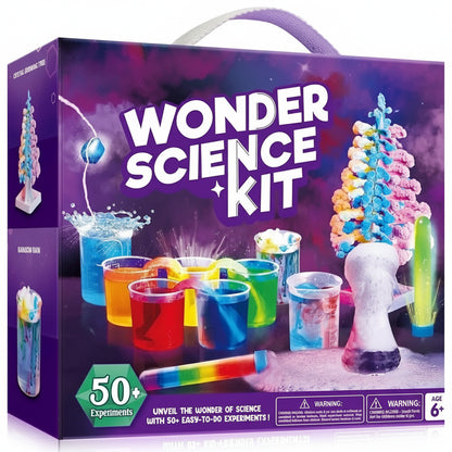 Joyfy Wonder Science Kit 50+ Chemistry Experiments