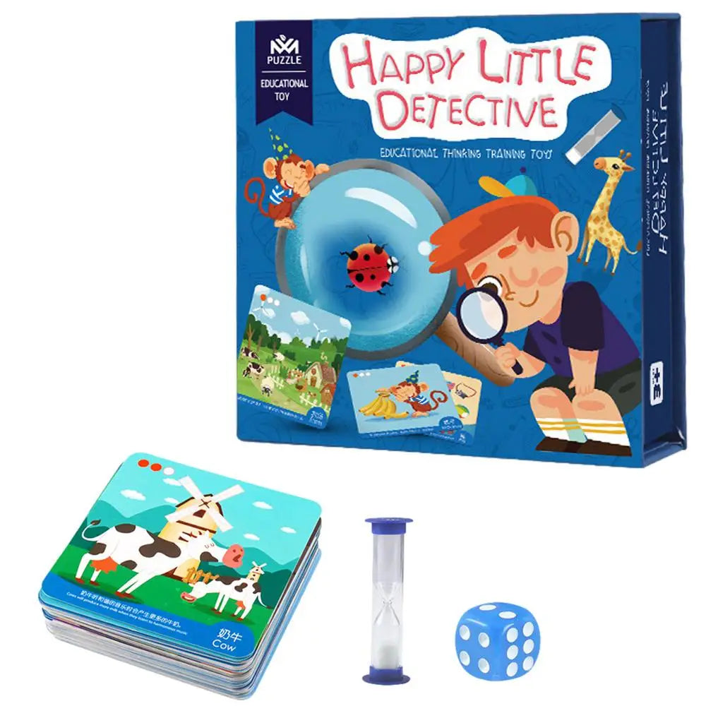 Happy Little Detective Memory Game