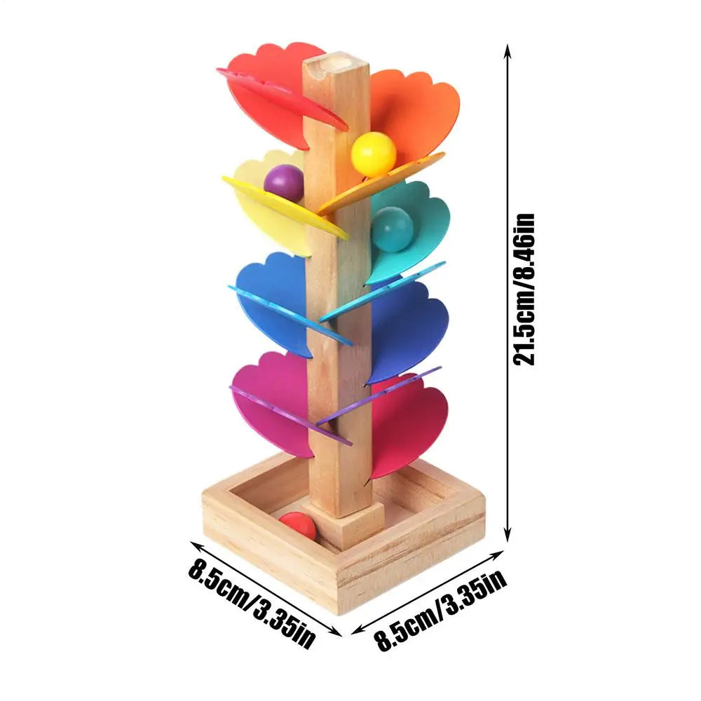 Wooden Rainbow Music Tree