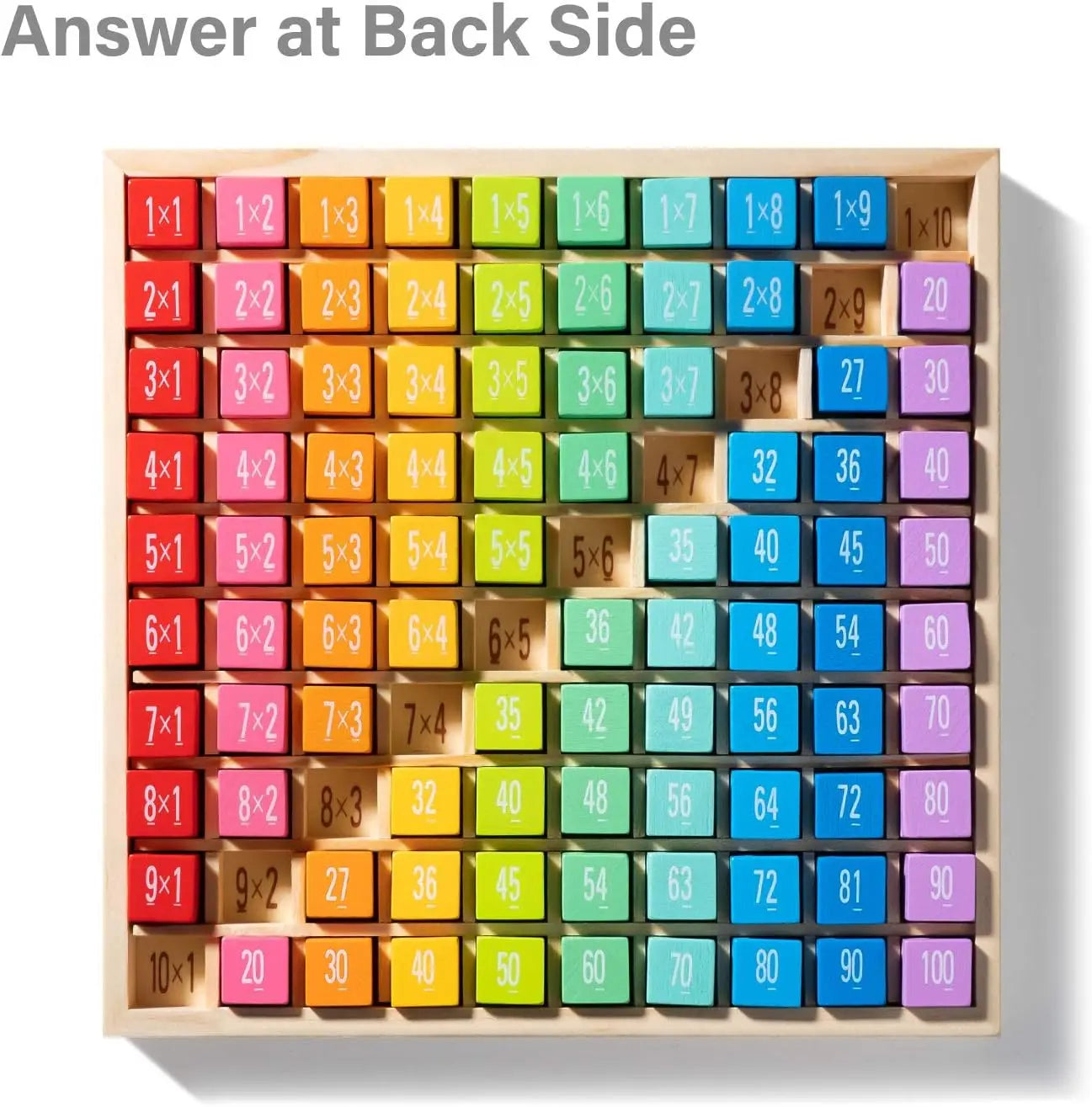 Robotime Wooden Multiplication Board