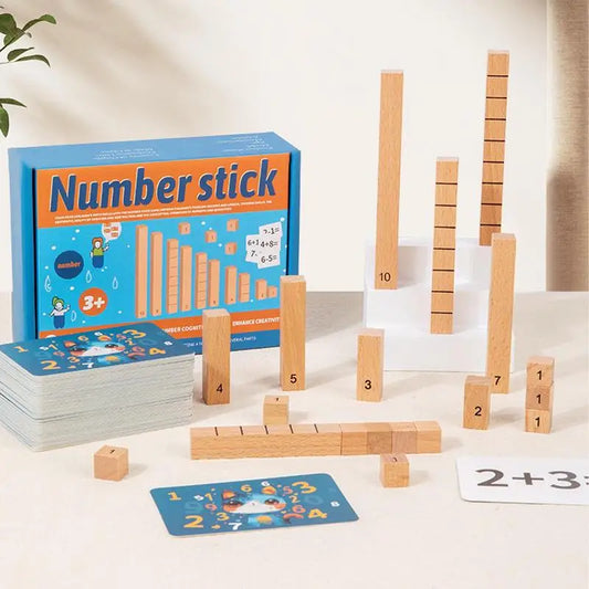 Wooden Odorless Math Blocks