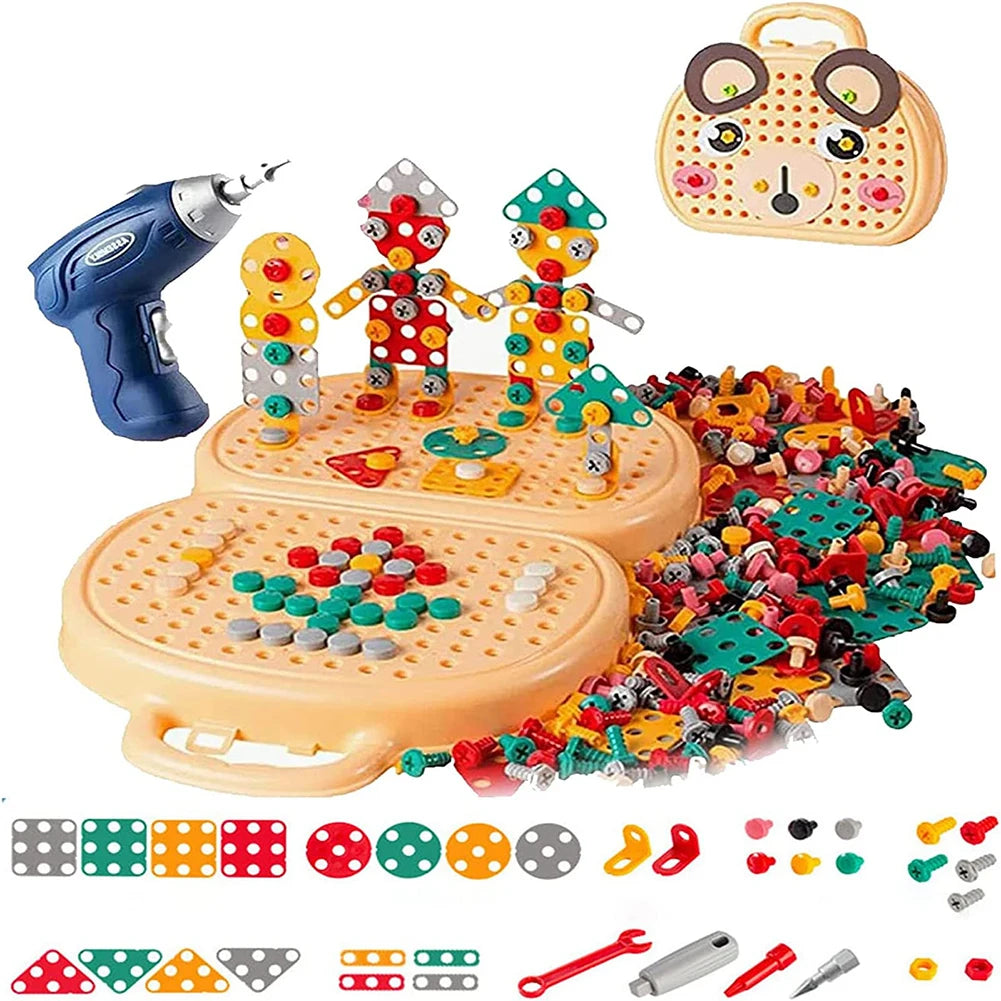 204-Piece Mosaic Puzzle Toy