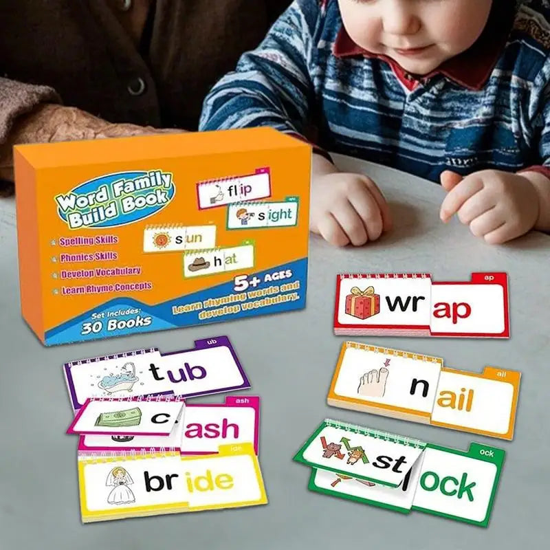 Word Family Build Book