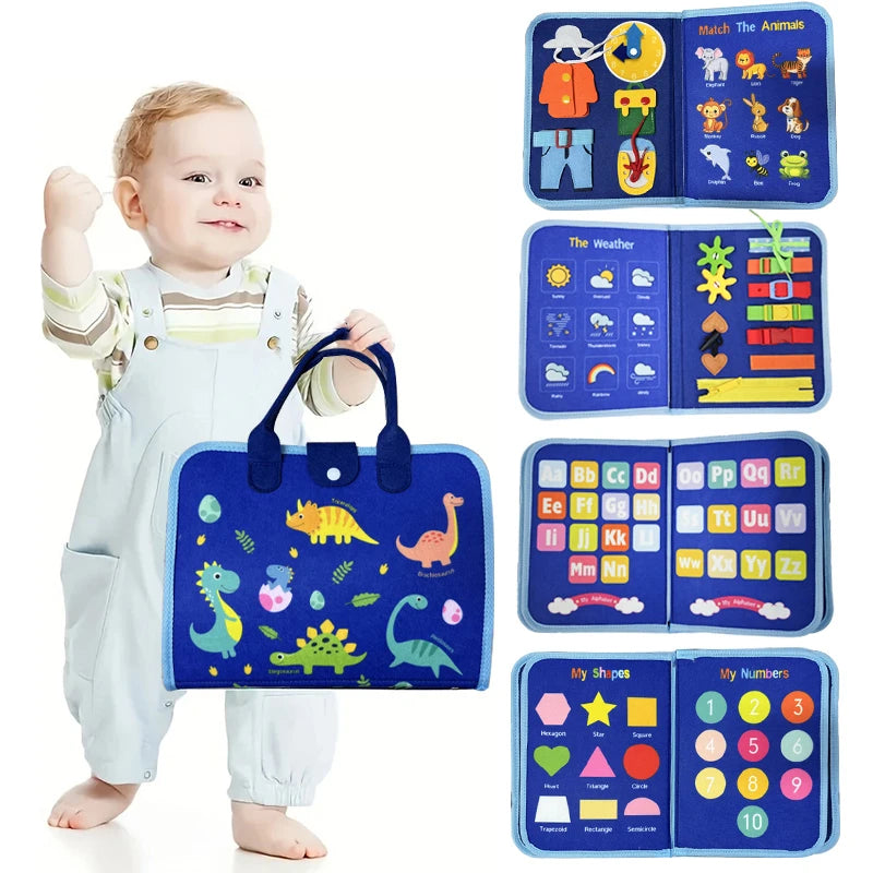 Toddler Montessori Sensory Board