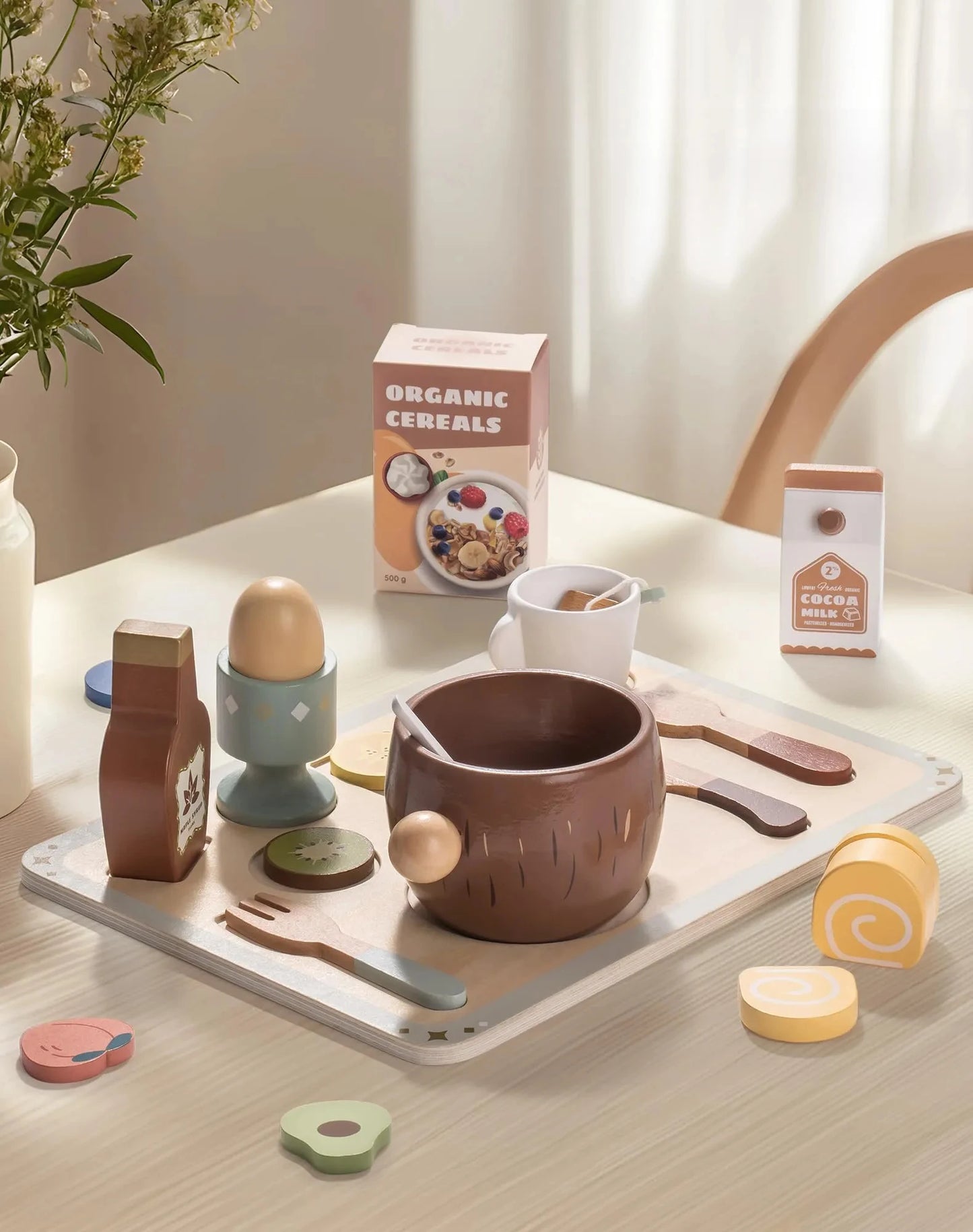 Robud Wooden Play Food Set