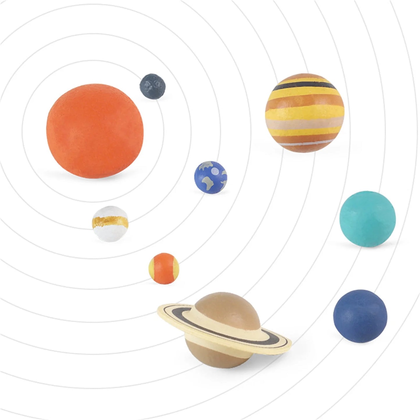 9-Piece Kids Solar System Model Toys