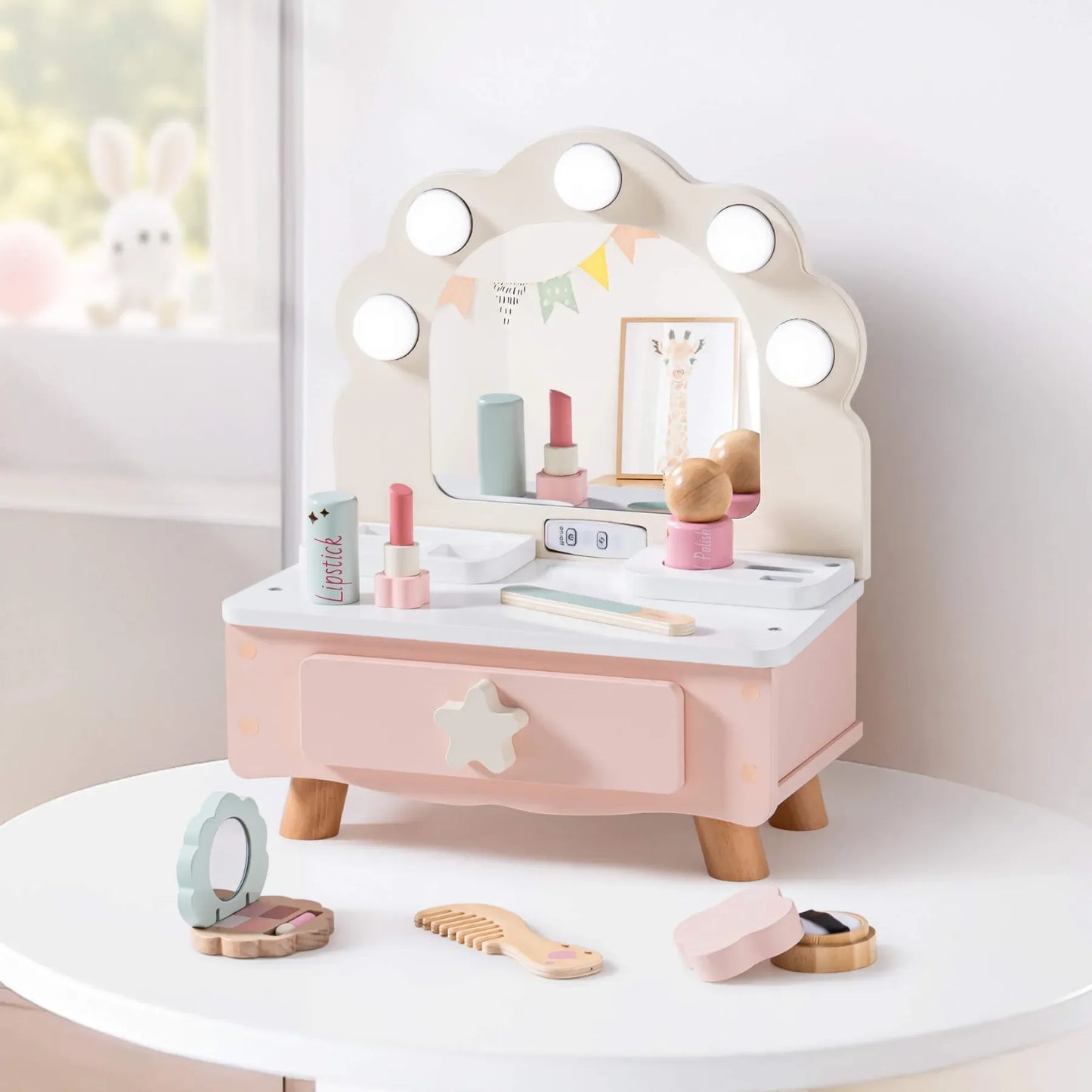 Robud Pretend Makeup Table Playset