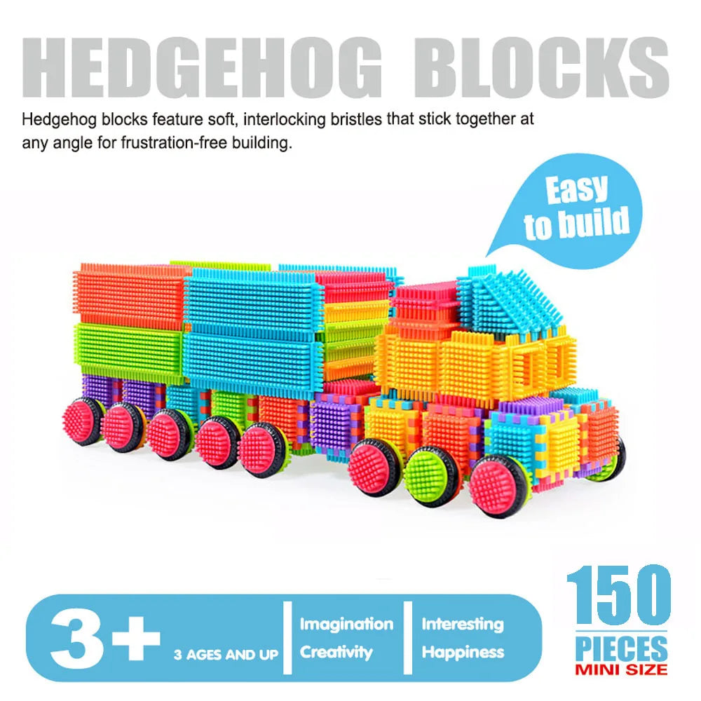 150-Piece Hedgehog Building Blocks