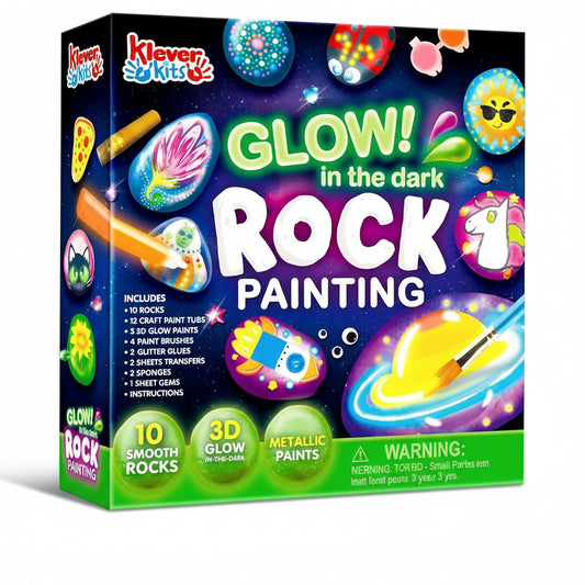 Glow in The Dark Rock Painting Kit
